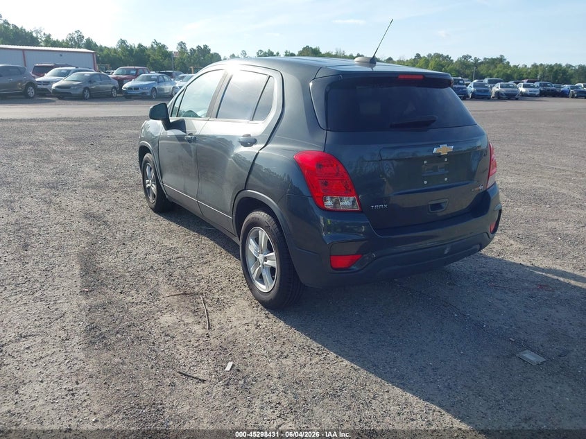 Vin: 3gncjksbxll204954, lot: 45796287, chevrolet trax fwd ls 20203