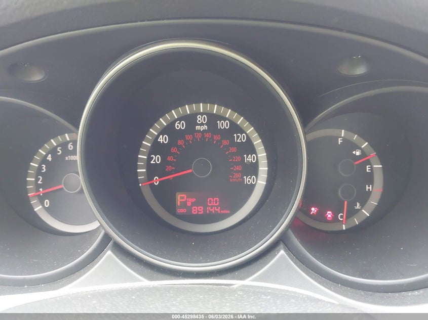 2010 Kia Optima 2.4 Lx grey Lot 111045298435 Vin KNAGG4A85A5431456