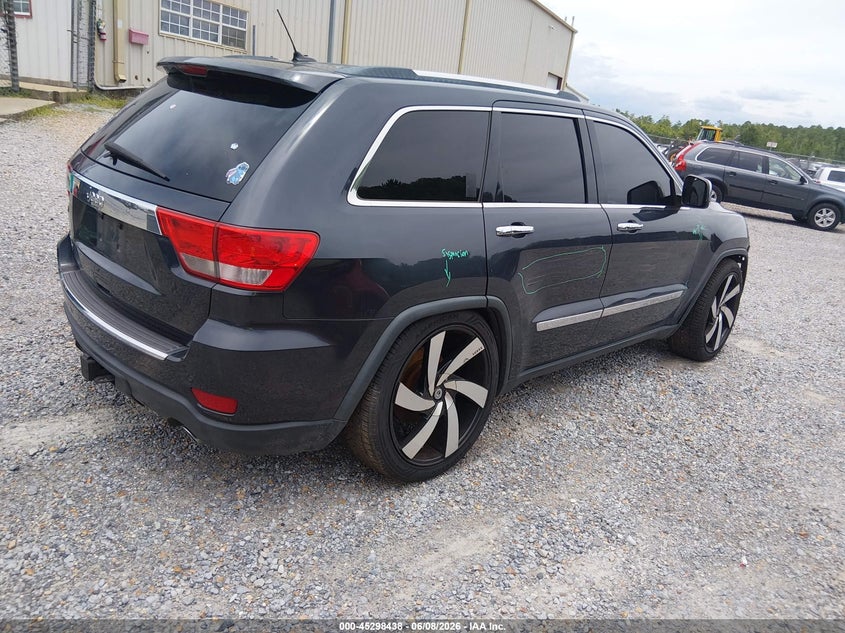 Vin: 1c4rjfct3dc525149, lot: 45796294, jeep grand cherokee overland 20134