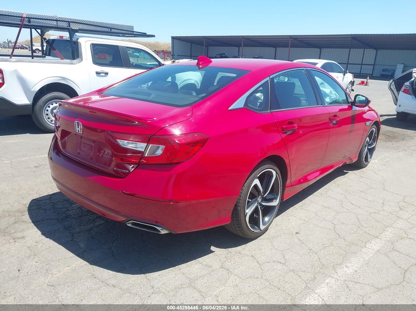 Vin: 1hgcv1f31ja054572, lot: 45796302, honda accord sport 20184