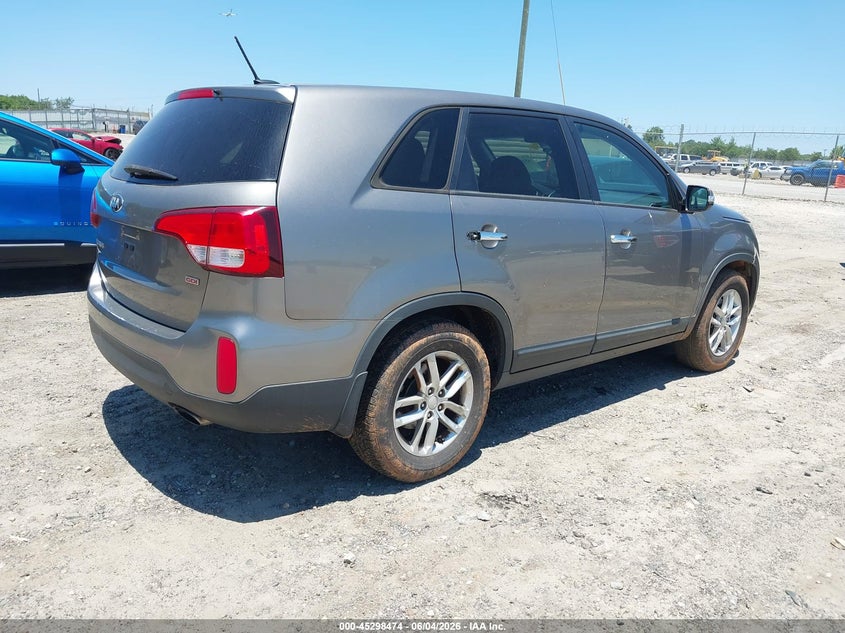 Vin: 5xykt3a60fg577084, lot: 45796330, kia sorento lx 20154