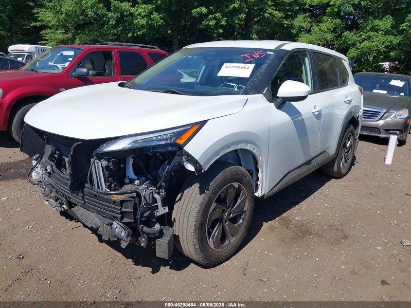 Vin: jn8bt3bb3rw445167, lot: 45796340, nissan rogue sv intelligent awd 20242