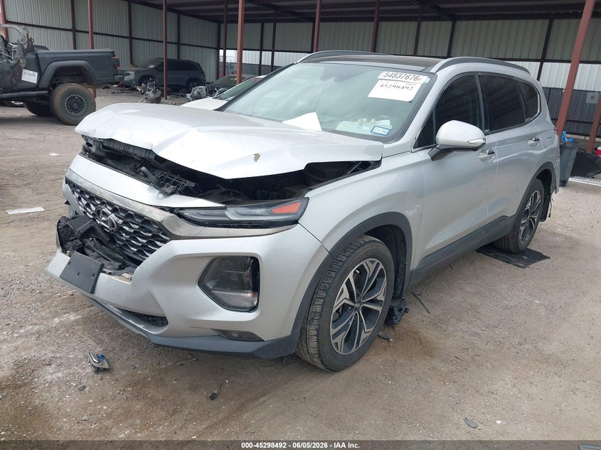 2020 HYUNDAI SANTA FE auction photo 2
