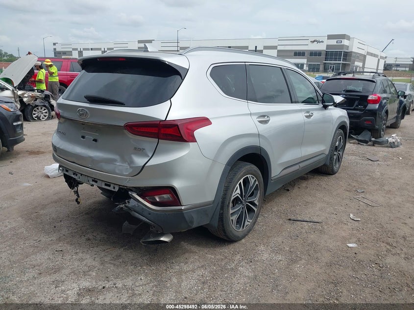 2020 HYUNDAI SANTA FE auction photo 4