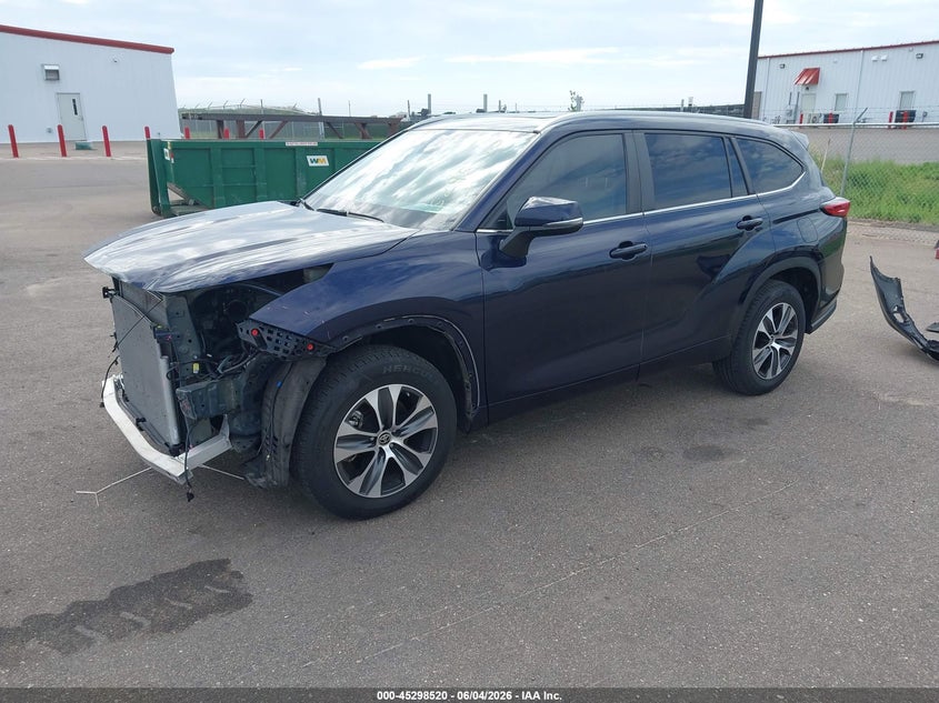 Vin: 5tdkdrah5ps041608, lot: 45796376, toyota highlander xle 20232