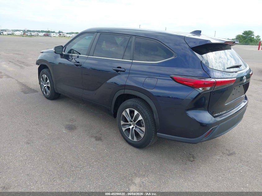 Vin: 5tdkdrah5ps041608, lot: 45796376, toyota highlander xle 20233