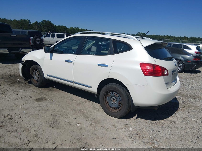 Vin: jn8as5mt1ew618470, lot: 45796380, nissan rogue select s 20143