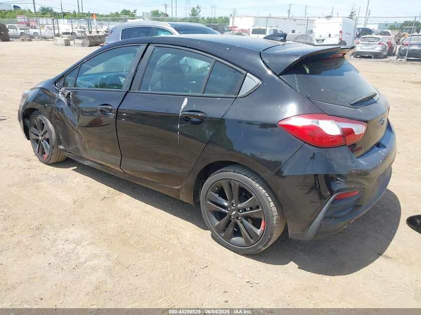 Vin: 3g1be6sm6js606516, lot: 45796385, chevrolet cruze lt auto 20183