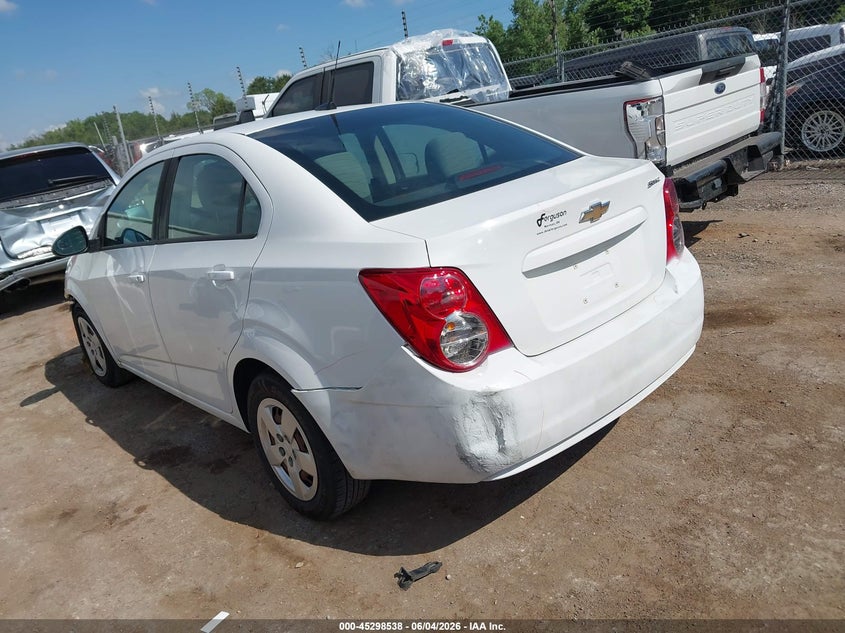2014 CHEVROLET SONIC auction photo 3