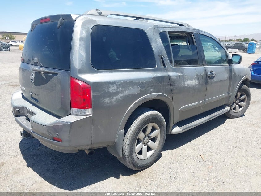 Vin: 5n1aa0nc0cn603344, lot: 45796401, nissan armada sv 20124