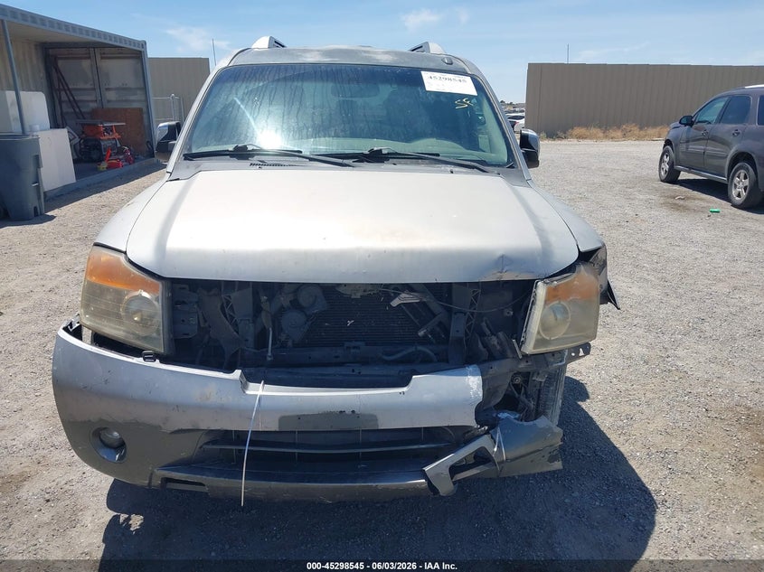2012 Nissan Armada Sv VIN: 5N1AA0NC0CN603344 Lot: 45298545