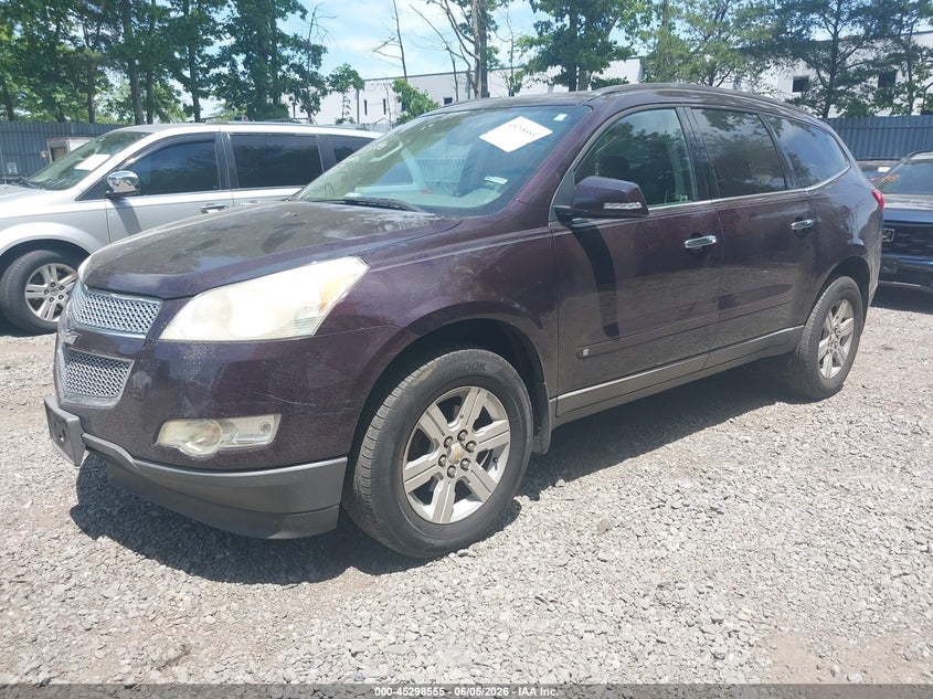 Vin: 1gnlrfed1as108254, lot: 45796411, chevrolet traverse lt 20102