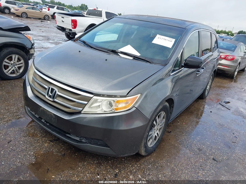 Vin: 5fnrl5h43cb085943, lot: 45796416, honda odyssey ex 20122