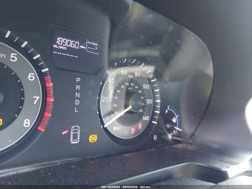2012 HONDA ODYSSEY VAN 3.5L V-6 VVT, 248HP