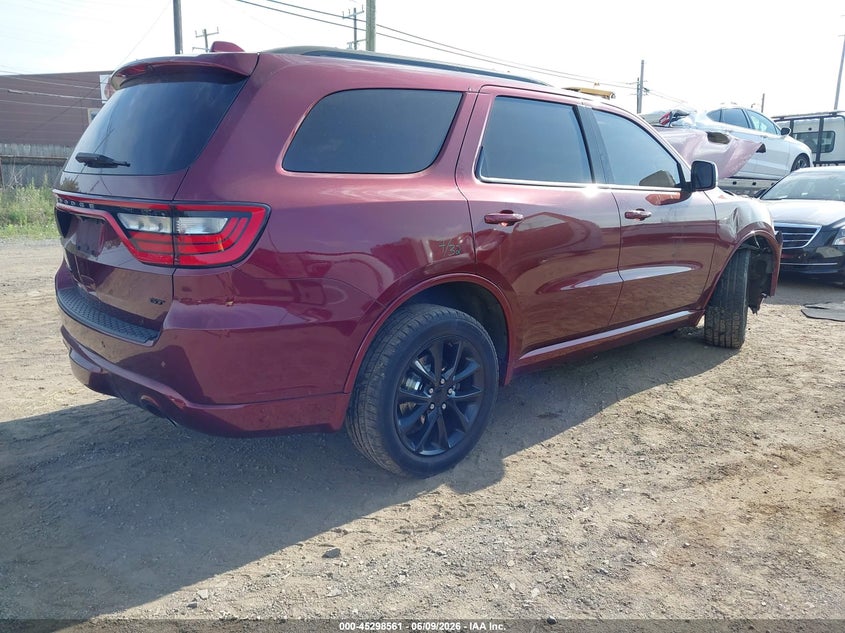 Vin: 1c4rdjdg5jc415968, lot: 45796417, dodge durango gt awd 20184