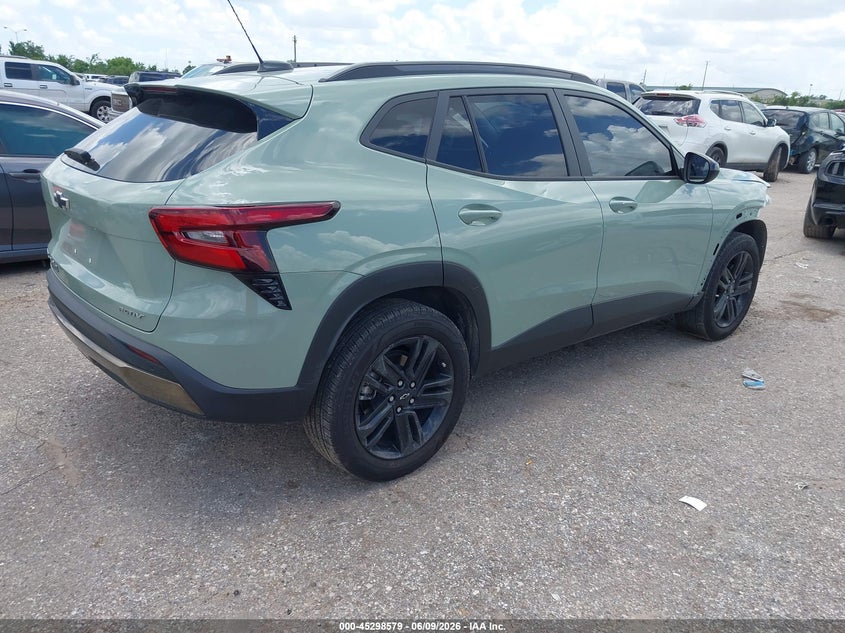 2025 CHEVROLET TRAX 1.2L I-3 DI, DOHC, V(VIN: KL77LKEP4SC172036