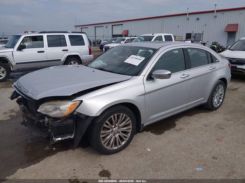 Vin: 1c3bc2fb5bn500945, lot: 45796456, chrysler 200 limited 20112