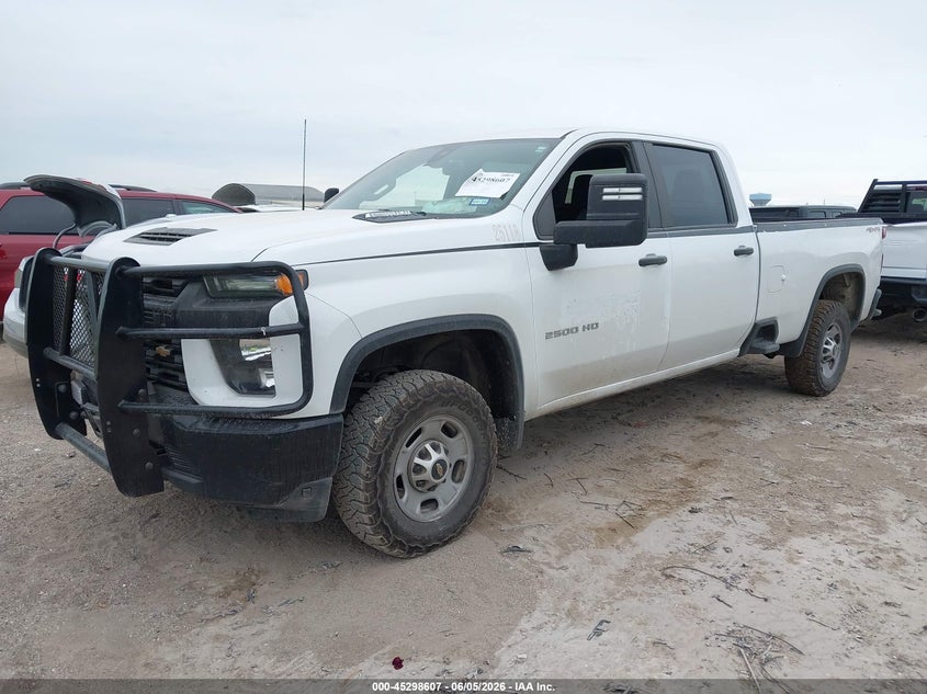 2022 Chevrolet Silverado 2500hd 4wd  Long Bed Wt 1GC4YLEY5NF186424 photo 1