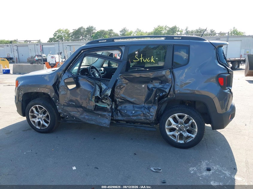 2016 Jeep Renegade Latitude VIN: ZACCJBBT2GPC81851 Lot: 45298625