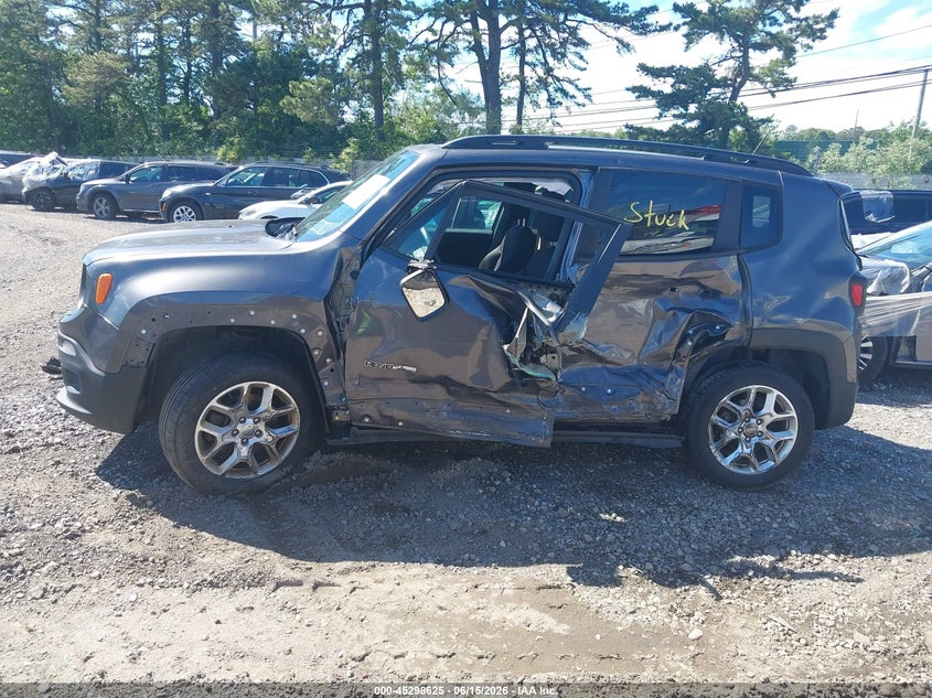 2016 Jeep Renegade Latitude VIN: ZACCJBBT2GPC81851 Lot: 45298625