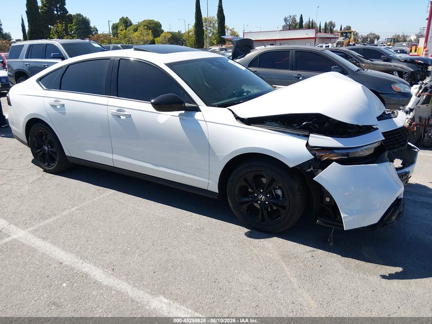 2025 Honda Accord Se VIN 1HGCY1F42SA022926