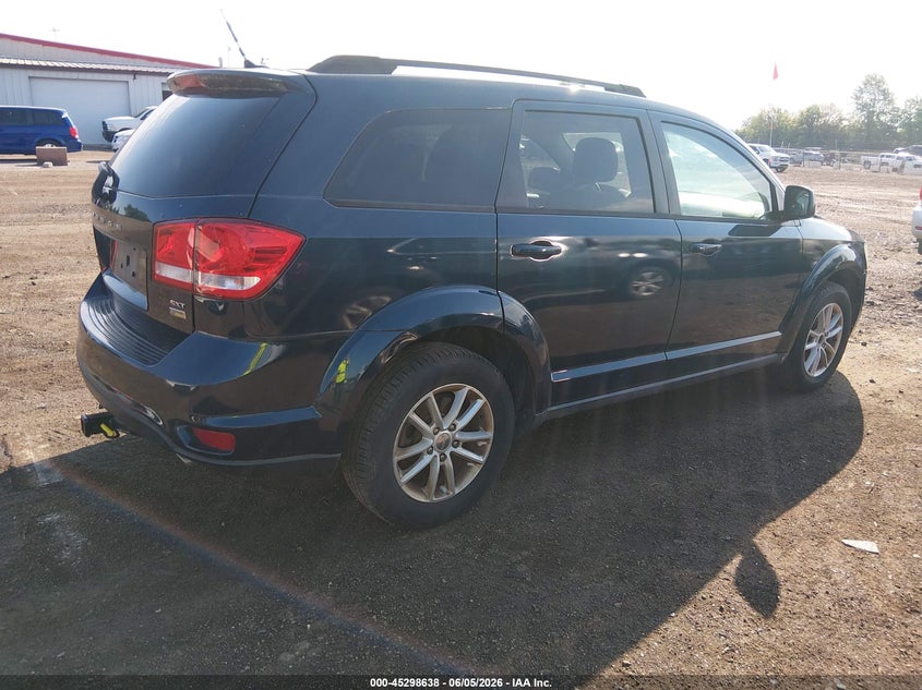 Vin: 3c4pdcbg7dt637278, lot: 45796494, dodge journey sxt 20134