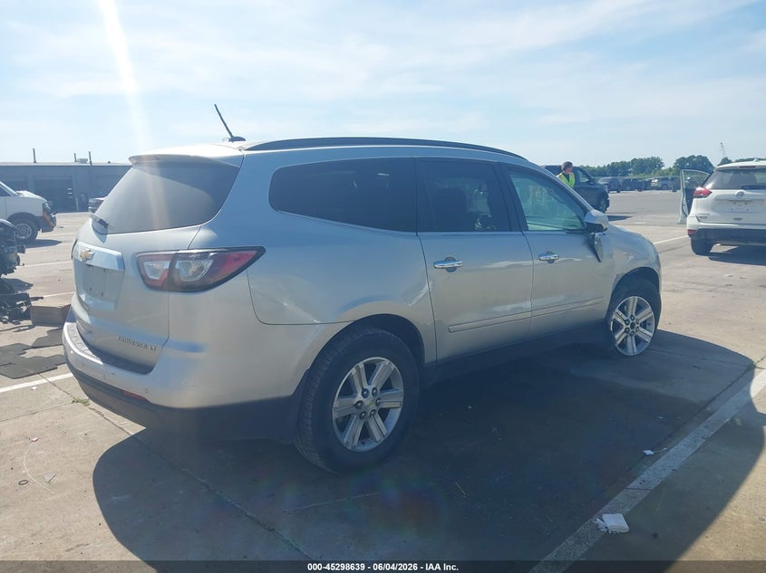 Vin: 1gnkvhkd6ej288575, lot: 45796495, chevrolet traverse 2lt 20144