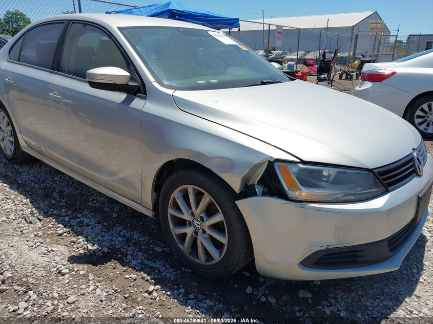 2011 Volkswagen Jetta 2.5L Se VIN: 3VWDZ7AJ7BM051886 Lot: 45298641