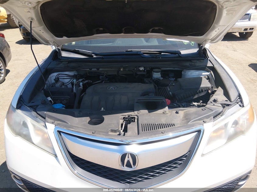 2015 Acura Rdx VIN: 5J8TB4H54FL020811 Lot: 45298649