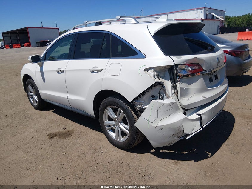 Vin: 5j8tb4h54fl020811, lot: 45796505, acura rdx 20153