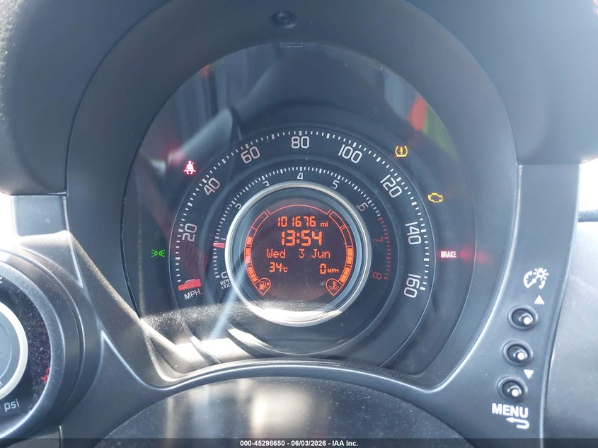 2013 Fiat 500 Abarth VIN: 3C3CFFFH5DT750602 Lot: 45298650