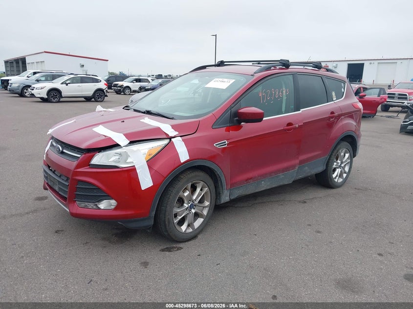 Vin: 1fmcu9g96eud58404, lot: 45796530, ford escape se 20142