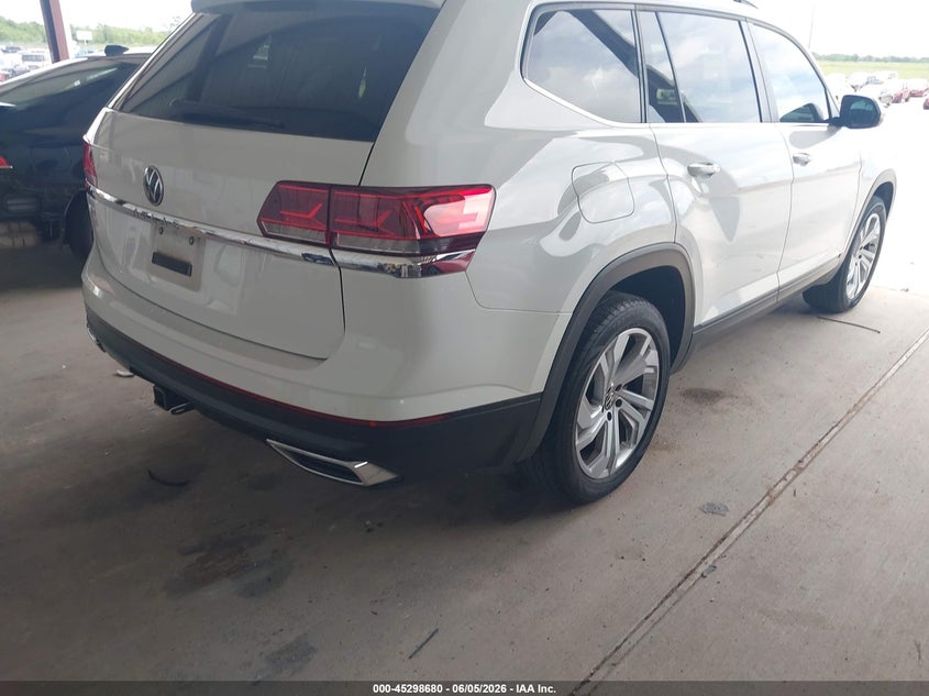 Vin: 1v2jr2ca7mc512058, lot: 45796536, volkswagen atlas 3.6l v6 se w/technology 20214