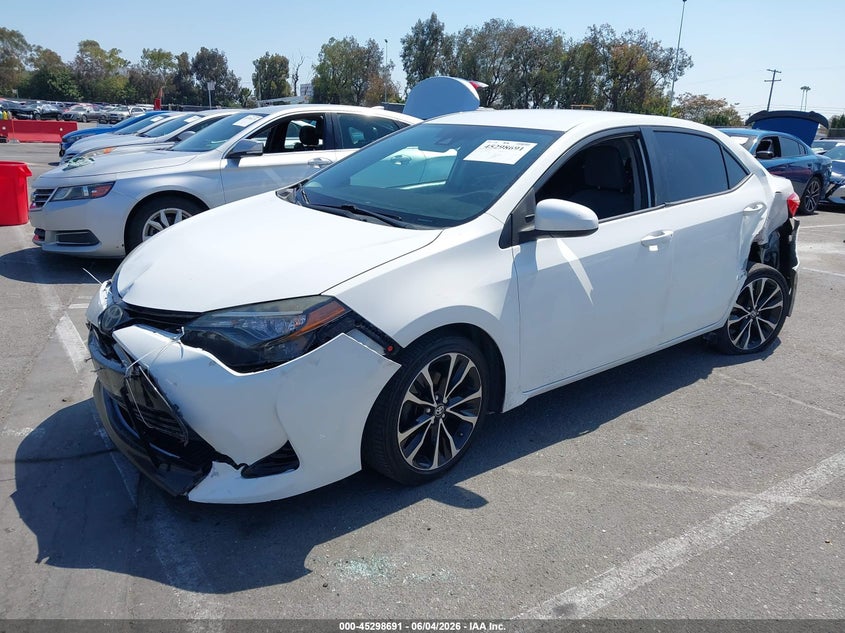 Vin: 5yfburhe2hp613465, lot: 45796547, toyota corolla l 20172