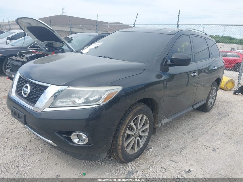 Vin: 5n1ar2mm9fc712402, lot: 45796556, nissan pathfinder sv 20152