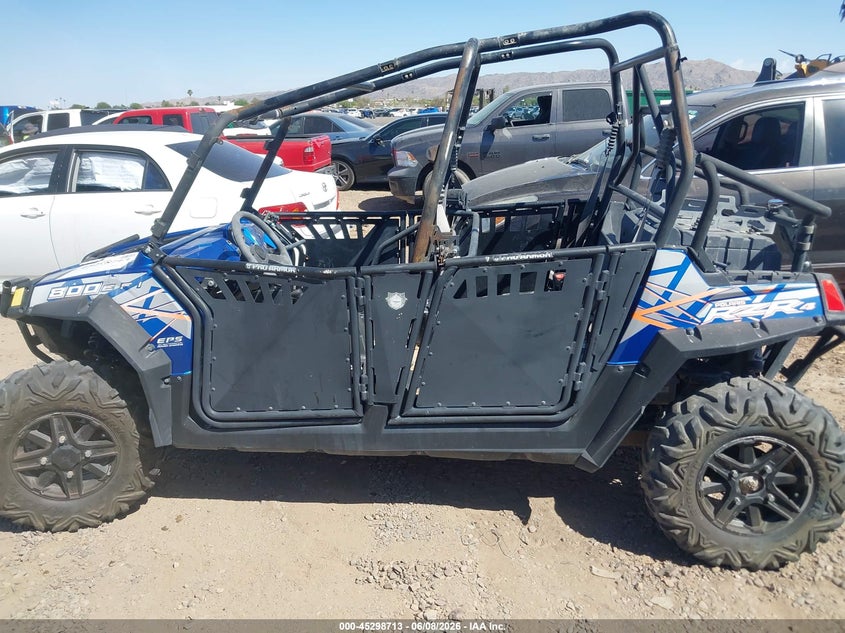 2013 Polaris Rzr 4 800 Eps VIN: 4XAXE7EA2DF674607 Lot: 45298713
