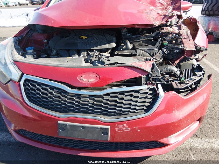 2016 Kia Forte Lx VIN: KNAFK4A61G5567164 Lot: 45298736