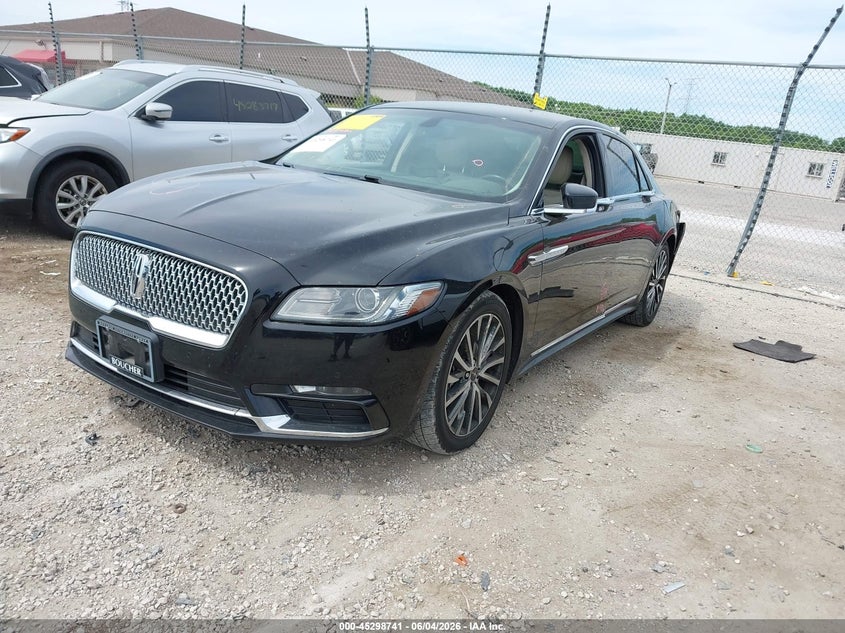 Vin: 1ln6l9sk5h5602939, lot: 45796597, lincoln continental select 20172