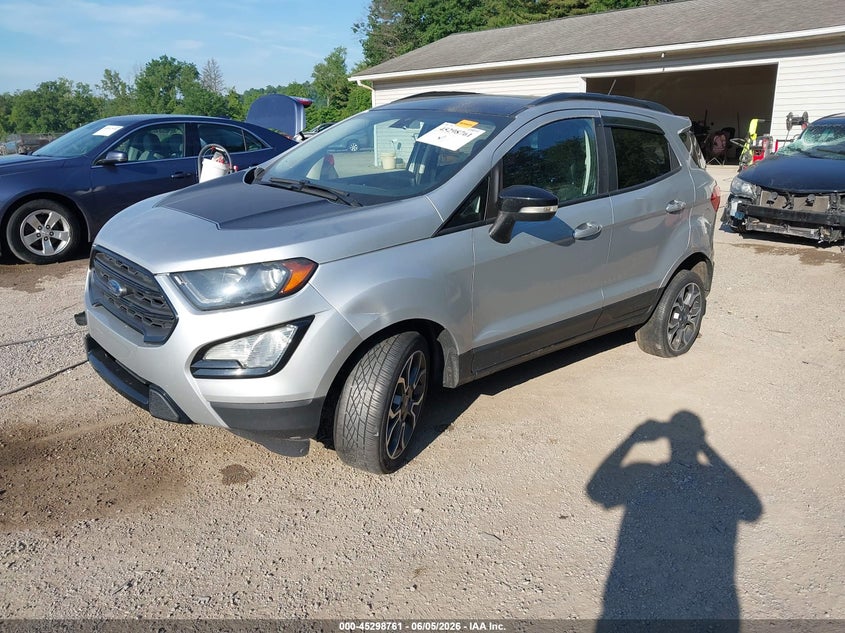 Vin: maj6s3jl6lc392361, lot: 45796617, ford ecosport ses 20202
