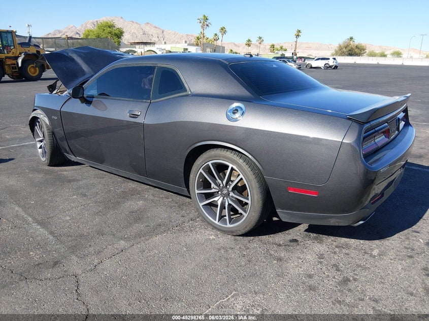 Vin: 2c3cdzbt8ph504075, lot: 45796621, dodge challenger r/t 20233