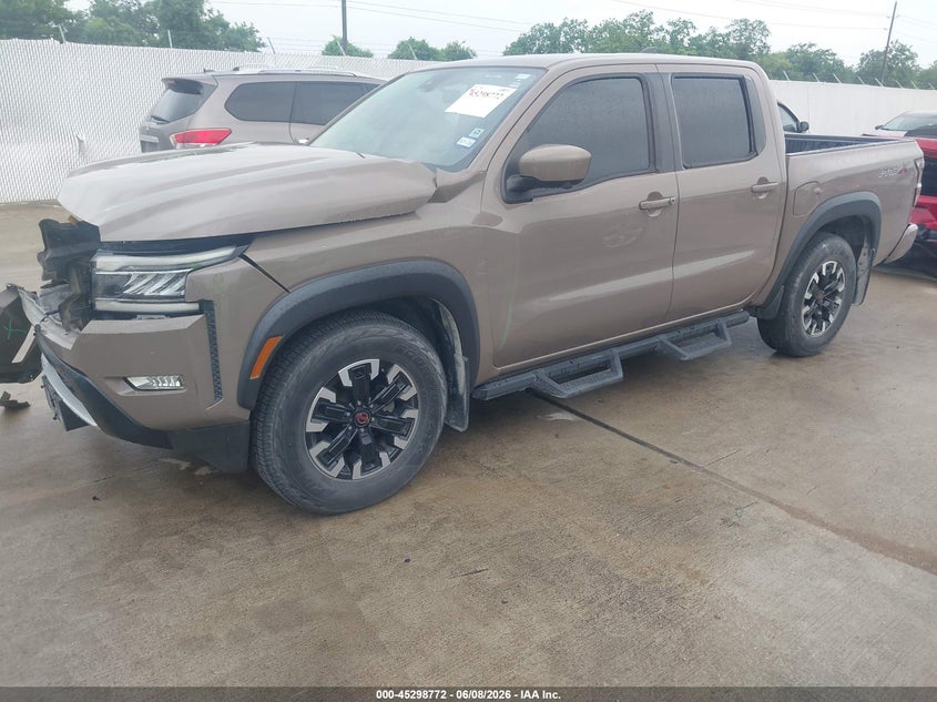 Vin: 1n6ed1ej9nn636280, lot: 45796627, nissan frontier pro-x 4x2 20222