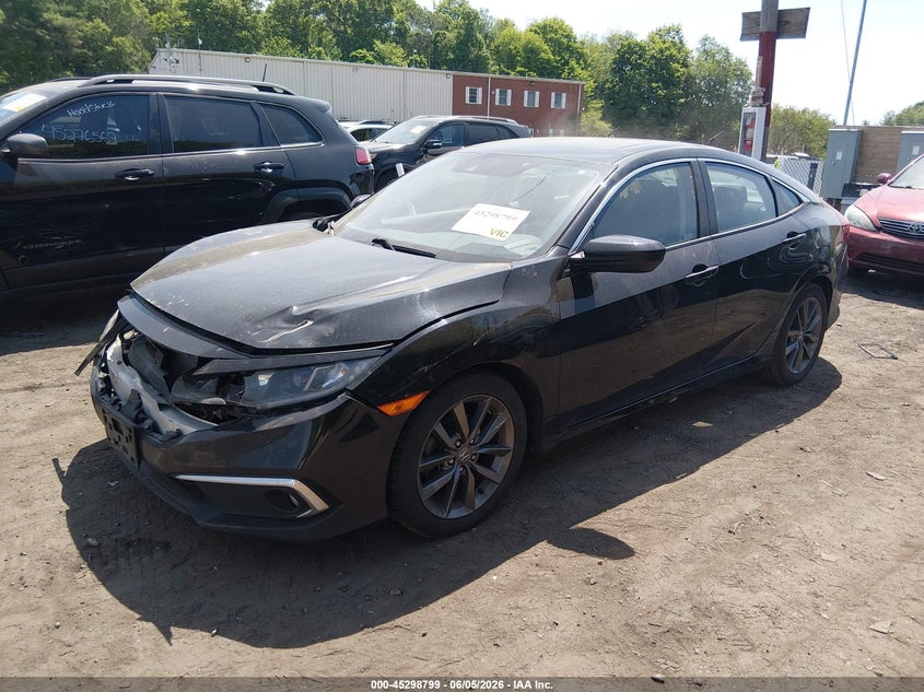 VIN 19XFC1F35LE211327 2020 HONDA CIVIC EX