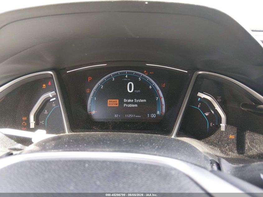 VIN 19XFC1F35LE211327 2020 HONDA CIVIC EX