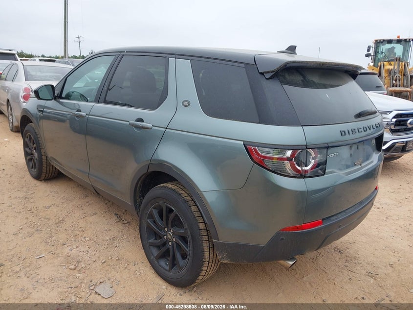 Vin: salcr2bg1gh630493, lot: 45796664, land rover discovery sport hse 20163