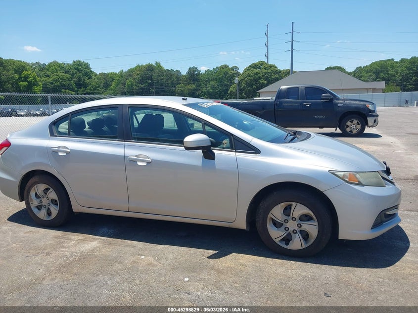 2014 Honda Civic Lx VIN: 19XFB2F55EE077965 Lot: 45298829