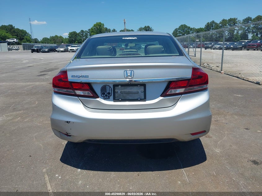 2014 Honda Civic Lx VIN: 19XFB2F55EE077965 Lot: 45298829