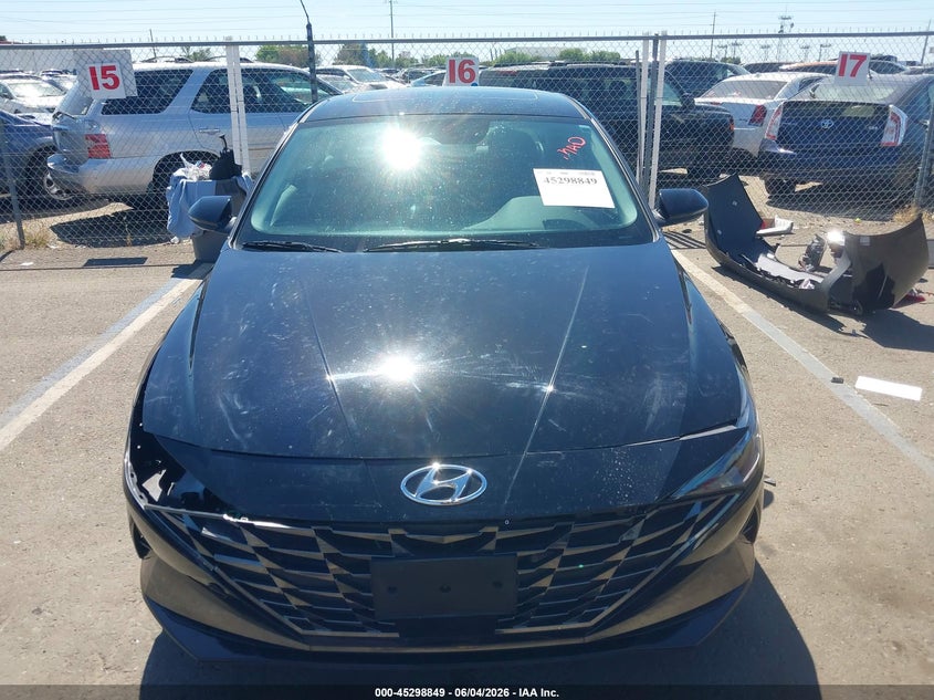 2023 Hyundai Elantra Hybrid Limited VIN: KMHLN4AJXPU080743 Lot: 45298849