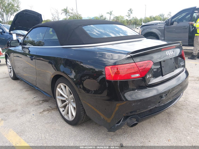 2017 AUDI A5 CABRIOLET auction photo 3