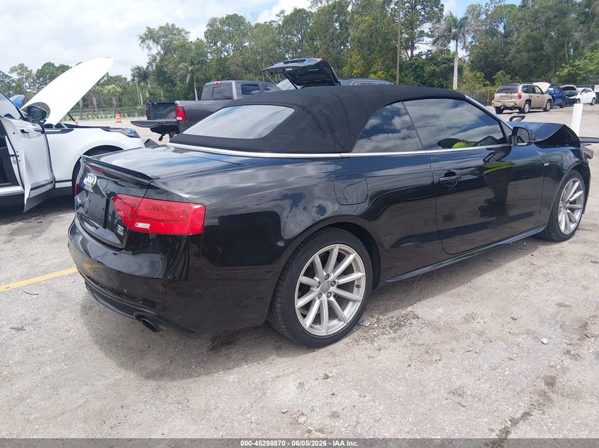 2017 AUDI A5 CABRIOLET auction photo 4