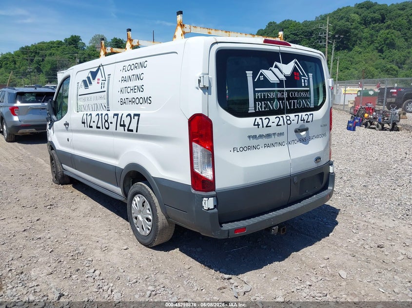 Vin: 1ftyr1ym0jkb38343, lot: 45796732, ford transit-250 20183